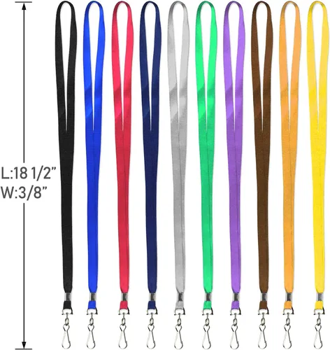 Miniatura 3 de Lanyards - Cordones de nailon para tarjetas de identificación de alta calidad, perfectos para oficina, niños, profesores