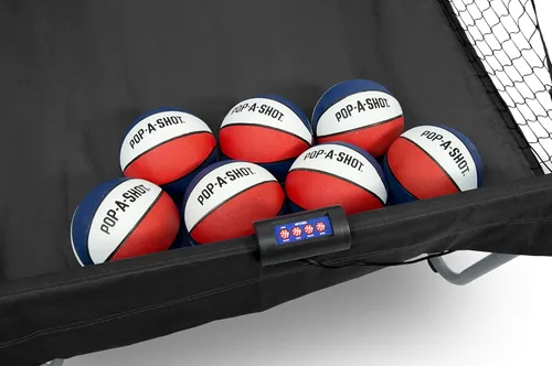 Miniatura 4 de Pop-A-Shot - Home Dual Shot with NCAA Graphics l Sensor Scoring l 16 Game Modes l 7 Balls l Foldable Storage l for All NCAA Fans