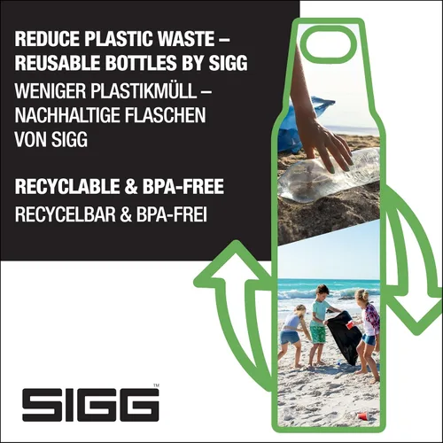 Miniatura 4 de SIGG - Thermo Flask Hot & Cold ONE - Botella de agua aislada - Filtro de té - A prueba de fugas - Sin BPA - Acero inoxidable - 17 onzas