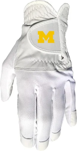 Miniatura 5 de Guante de golf para mano izquierda de Team Golf NCAA para hombre, para jugadores diestros, talla única, incluye marcador de bola magnético extraíble