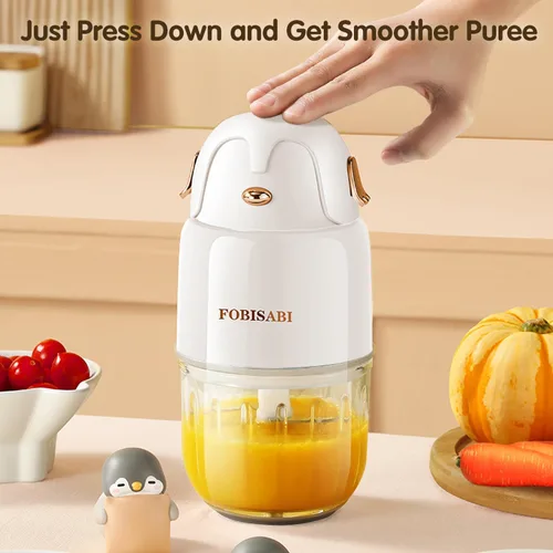 Miniatura 2 de Fabricante de Alimentos para Bebés - Procesador y Mezclador para Comidas Frescas, Frutas, Verduras, Carne y Puré (Blanco)