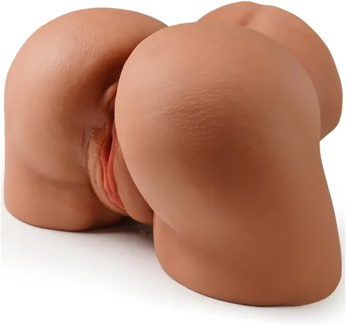 BIG SHOCKED Muñeca Sexual de Bronce Juguetes Sexuales Masculinos, Muñecas Sexuales Realistas de Trasero Rebotante 5.8 Libras Masturbador Sexual