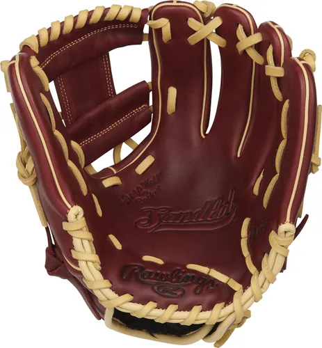 Miniatura 3 de Rawlings Guante de béisbol Sandlot Tamaños 11.5 a 12.75 pulgadas Múltiples estilos