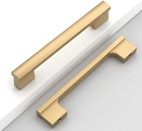Miniatura 9 de Paquete de 12 tiradores para gabinete de 4 pulgadas (102mm) de níquel satinado cepillado, accesorios para gabinetes de cocina, cajones, cómodas