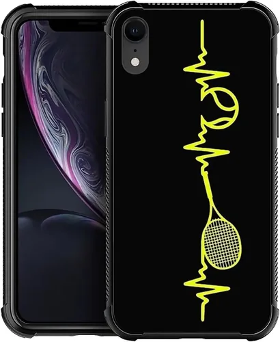 Miniatura 153 de CARLOCA Funda para iPhone XR, diseño de jirafa de cristal, ultra protección, a prueba de golpes, silicona suave TPU antideslizante para iPhone XR