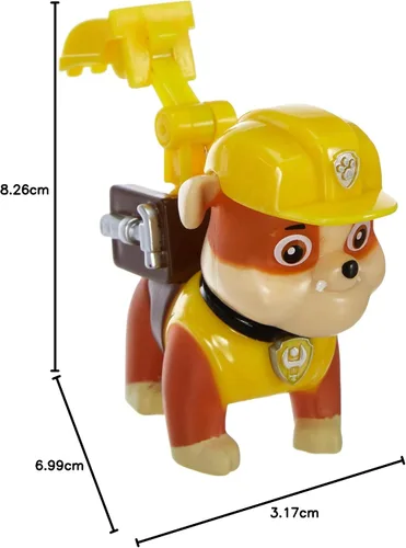 Miniatura 5 de Paw Patrol, paquete de cachorros de acción, paquete de 3