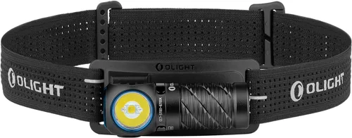 OLIGHT Perun 3 mini linterna frontal LED de 1250 lúmenes, linterna frontal recargable con opción de luz roja, perfecta para trabajar, senderismo,