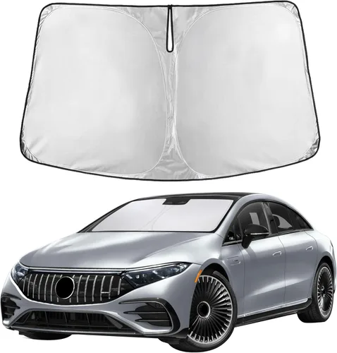 Miniatura 97 de Econour Parasol para parabrisas compatible con Honda Civic 2016-2021, protector de parasol plegable para ventana, bloquea los rayos UV y mantiene tu