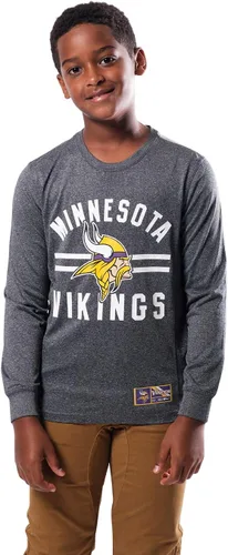 Miniatura 32 de Ultra Game Youth NFL - Camiseta de manga larga oficial de la NFL para jóvenes