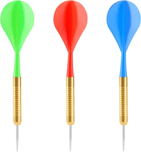 Miniatura 2 de Accmor 18 Pack Steel Tip Darts, 16 Grams Metal Tip Dart Set, Darts Metal Tip Set, Metal Darts for Dartboard