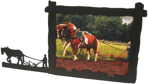 Miniatura 14 de Innovative Fabricators, Inc. American Steel Farm & Ranch - Marco de fotos, tractor de tracción en las cuatro ruedas, paisaje de 5 x 7, fabricado