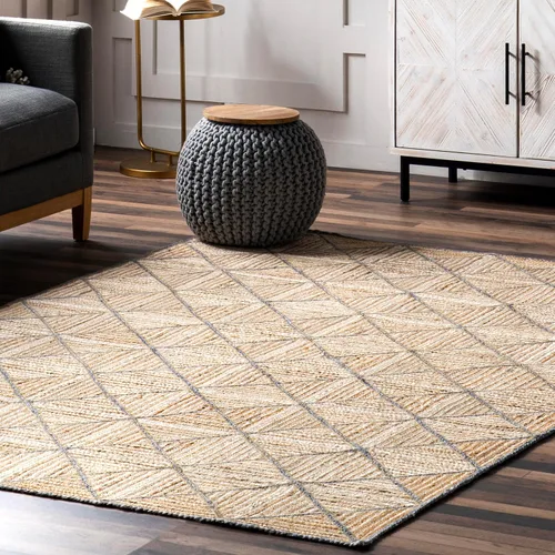 Miniatura 8 de Rugs USA Alfombra de área duradera para dormitorio, sala de estar, comedor, guarida, suave y texturizada, resistente a las manchas, fácil de Marrón