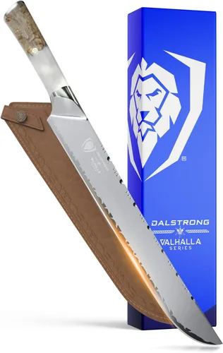 Miniatura 10 de Dalstrong Cuchillo para cortar - 12" - Serie Valhalla Ravenstone Negro con revestimiento de titanio - Acero Premium 9CR18MOV HC - Mango de Resina