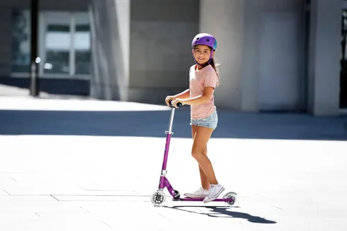 Miniatura 3 de Micro Patinete Sprite plegable LED para niños y adolescentes para mayores de 6 años Niños de hasta 220 libras 2 ruedas Listo para viajar
