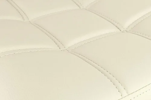Miniatura 8 de Taburetes de bar ajustables de piel sintética moderna con espalda, juego de 2, taburete giratorio de altura de mostrador por Leopard (beige)