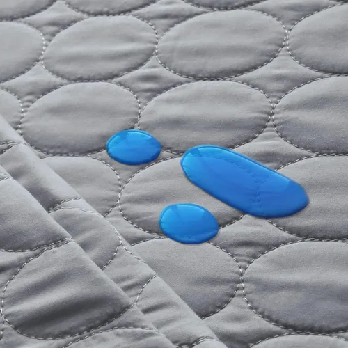 Miniatura 3 de Sábanas protectoras de colchón de cuna impermeables, paquete de 2, funda acolchada ajustable para colchón de cuna que se adapta a colchones de cama