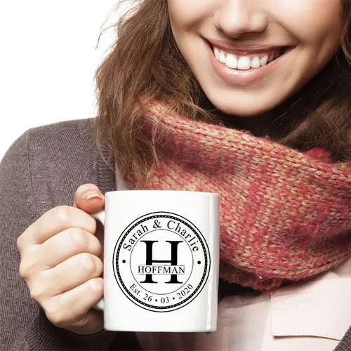 Miniatura 5 de Tazas personalizadas de regalo de boda de aniversario, regalos personalizados para el día de San Valentín, taza de café de cumpleaños, regalos