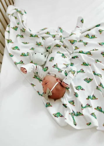 Miniatura 3 de L'ovedbaby Mameluco Unisex para bebé de algodón orgánico con cremallera de 2 vías