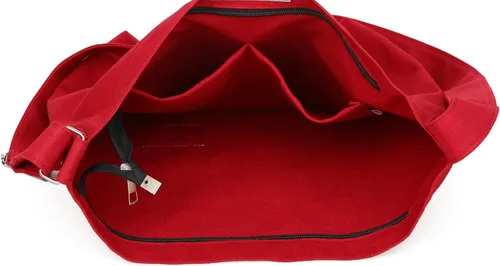 Miniatura 107 de Covelin - Bolsa de hombro informal de lona para mujer, estilo bohemio y retro, bolsa de mano, bolso cruzado, tamaño grande