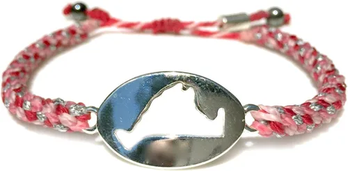 Miniatura 34 de Rumi Sumaq Pulsera de cuerda náutica para hombres, mujeres y niños - Resistente al agua, con nudo manual ajustable - Estilos de mapa de la isla
