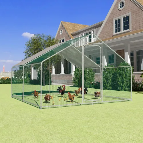 Miniatura 11 de Gallinero grande con cubierta, casa para gallinas, para conejos.