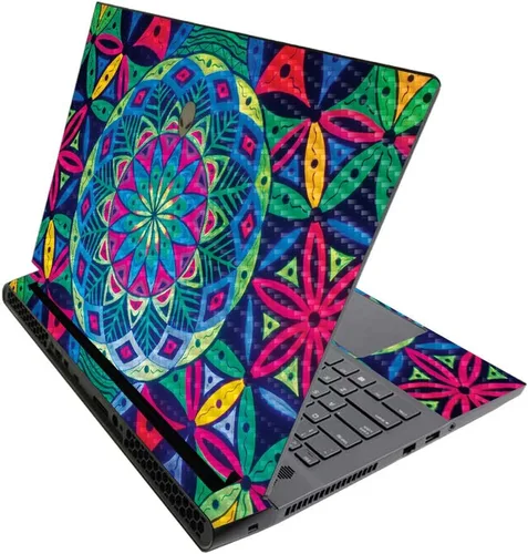 Miniatura 134 de MightySkins - Skin brillante con purpurina para Alienware M17 R3 (2020) y M17 R4 (2021) - Diversión de los años 90 Acabado duradero con purpurina