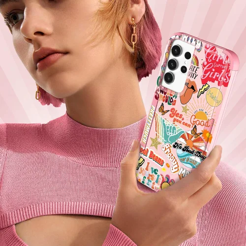 Miniatura 169 de Funda para Samsung Galaxy S22 - Funda de Teléfono para Mujeres Chicas Lindas Cubierta Diseño Único Estético Genial para Adolescentes Kawaii Fresa