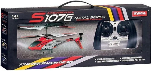 Miniatura 7 de Syma S107 / S107G R / C Helicóptero con giroscopio.