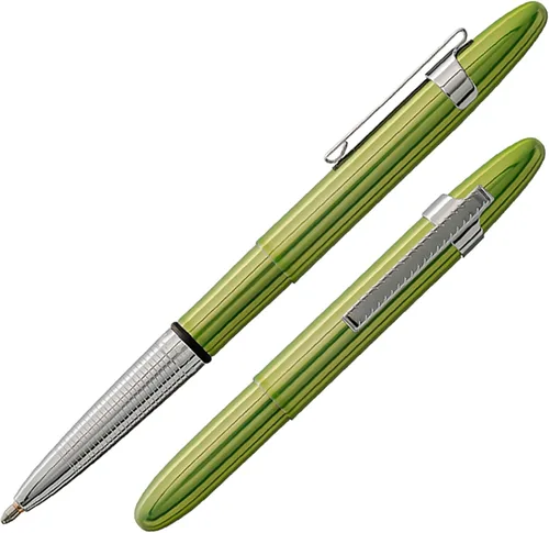 Miniatura 13 de Fisher Bolígrafo Espacial Bullet, Luna Azul, Bolígrafo, Latón, Tinta Negra, Clip de Bolsillo, Caja de Regalo Azul Luna