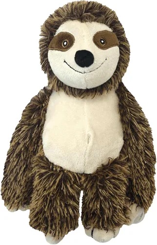 Miniatura 7 de Juguete para perro perezoso con chirriador, juguete mediano para perros pequeños, juguete de felpa para perros, multicolor, 6 pulgadas, con licencia