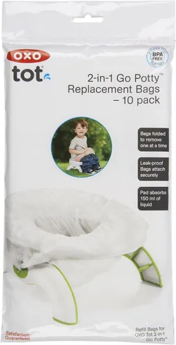 Miniatura 8 de Bolsas de relleno OXO Tot 2 en 1 Go Potty, 30 unidades.