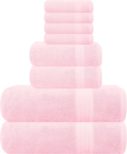 Miniatura 137 de GLAMBURG - Juego de 12 toallas faciales ultrasuaves de 13 x 13 pulgadas, 100% algodón, duraderas y altamente absorbentes, ideales para baño, cocina