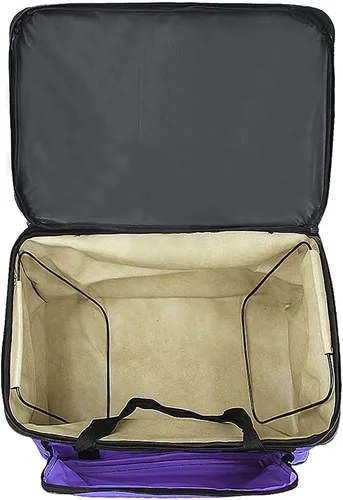 Miniatura 5 de Bolsa de almacenamiento de suministros de arte de gran capacidad con correas, impermeable, suministros de dibujo, bolsa de viaje portátil