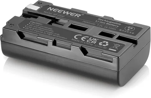 Miniatura 6 de Neewer Batería recargable de iones de litio de 7,2 V 2600 mAh de repuesto para Sony NP-F550/570/530 Compatible con Sony HandyCams Polaroid Otras