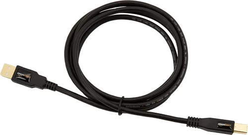Miniatura 4 de Amazon Basics Paquete de 24 cables USB 2.0 de alta velocidad, USB-A a USB-B para impresoras o disco duro externo, conectores chapados en oro, 6