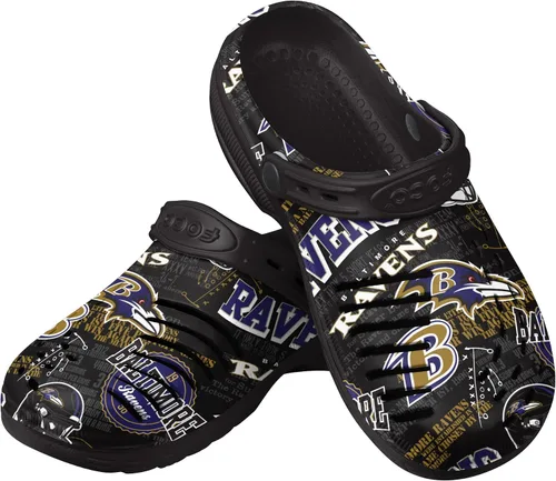 Miniatura 6 de FOCO Arizona Cardinals NFL Mens Historic Print Clog with Strap