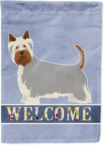 Miniatura 67 de Caroline's Treasures CK3647CHF - Bandera de bienvenida con diseño de bulldog francés, manga grande, para porche, para colgar en la pared, poliéster