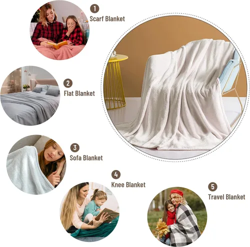 Miniatura 23 de Manta personalizada con foto/texto, manta con imagen personalizada, regalos de amor, regalos personalizados para parejas para novio, novia, esposa