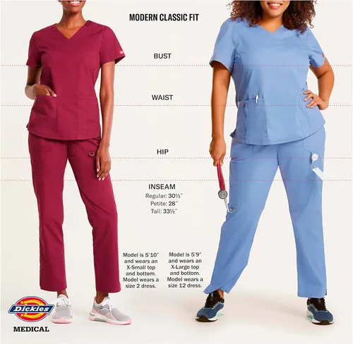 Miniatura 4 de Dickies - Chaqueta médica de calentamiento frontal para mujer