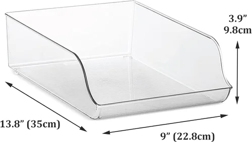 Miniatura 2 de Organizador de botellas de agua para refrigerador, organización de despensa y contenedores de almacenamiento, dispensador de bebidas