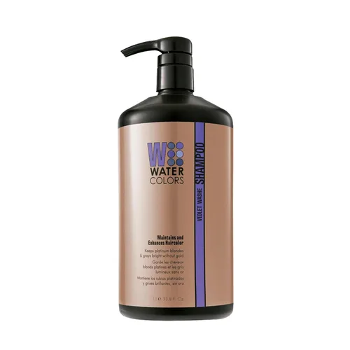 Miniatura 2 de Champú de color de agua para el cabello plateado metálico 1 litro (33.8 fl oz)