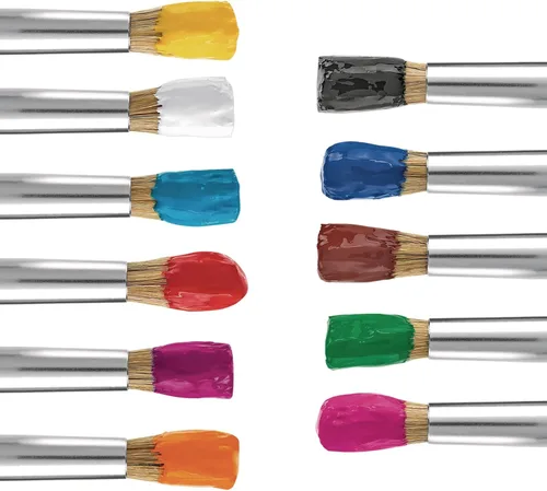 Miniatura 3 de Colorations - SWT16 Pinturas de témpera simplemente lavables, 16 onzas líquidas, juego de 11 colores, no tóxicas, vibrantes, atrevidas, pintura
