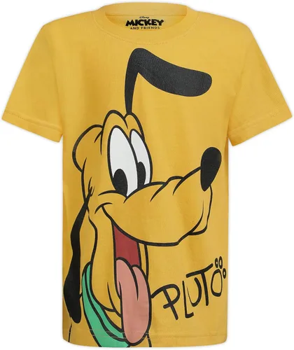 Miniatura 5 de Disney Mickey Mouse & Friends - Paquete de 4 camisetas para niños pequeños y pequeños, azulrojoamarillonaranja