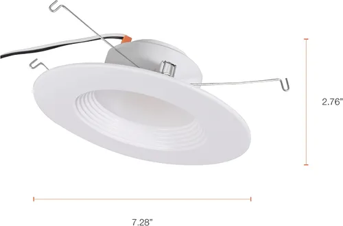 Miniatura 7 de Sylvania - Kit de luz empotrable de 5 pulgadas/6 pulgadas con tecnología LightSHIELD, LED germicida, 9 W = 65 W, 700 lúmenes, 5 CCT selección
