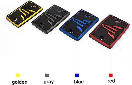 Miniatura 7 de Cubierta de depósito de líquido de freno delantero para motocicleta CNC compatible con MT07 MT-07 FZ07 FZ-07 MT10 FZ10 MT-10 FZ09 FZ-09 MT09 MT-09