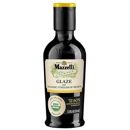 Miniatura 10 de Mazzetti Vinagre balsámico de Fig Glaze de Modena PGI, 7.3 onzas líquidas, versátil, grueso y rico, perfecto para rociar, queso y frutas, fabricado