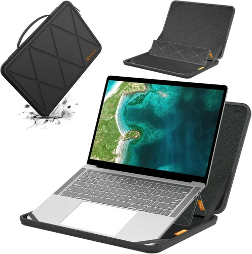 Miniatura 32 de Smatree MS23T Funda protectora dura EVA con soporte compatible para HP Pro x360 Fortis 11 G11/G10/G9 de 11.6 pulgadas, HP Fortis 11 G9 Q/x360 11 G3