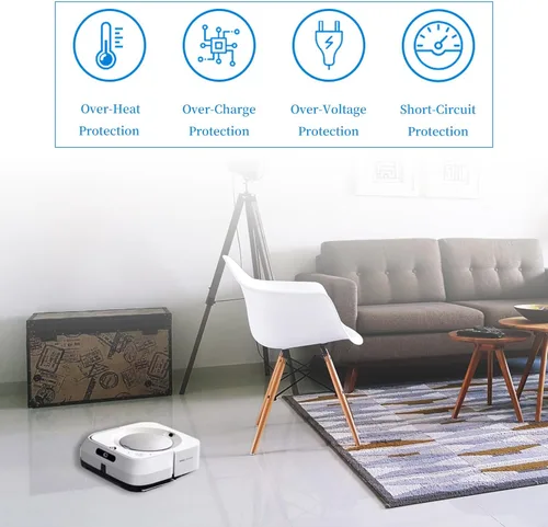 Miniatura 5 de DGFTB ABL-C - Batería de aspiradora para iRobot Braava Jet M6 6110 Series M611020 M612880 M612680 M614480 6100 Ultimate Robot Mop Número de pieza