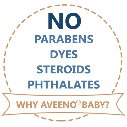 Miniatura 7 de Aveeno Baby Daily Moisture - Jabón corporal suave y champú con extracto de avena, lavado de baño y champú para el cabello 2 en 1, sin desgarros ni