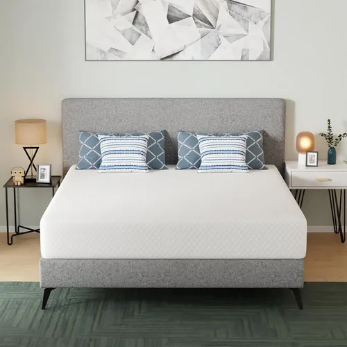 Miniatura 46 de Colchón de tamaño individual de 5 pulgadas de espuma viscoelástica de gel, colchón de firmeza media para dormir fresco y para alivio de la presión
